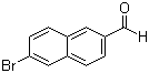 6-溴-2-萘甲醛分子结构 (CAS 170737-46-9)