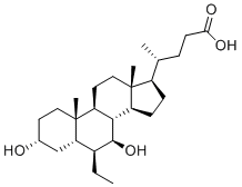 奥贝胆酸杂质2分子结构 (CAS 1708092-13-0)
