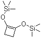 structure of CAS# 17082-61-0, 1,2-双(三甲基硅氧基)环丁烯