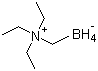 Tetraethylammonium borohydride molecular structure (CAS 17083-85-1)