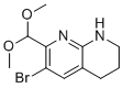 6-溴-7-(二甲氧基甲基)-1,2,3,4-四氢-1,8-萘啶分子结构 (CAS 1708974-02-0)