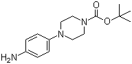 CAS 登录号：170911-92-9, 1-Boc-4-(4-氨基苯基)哌嗪, 4-(1-叔丁氧羰基哌嗪-4-基)苯胺