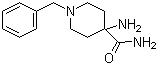 N-苄基-4-氨基哌啶-4-甲酰胺分子结构 (CAS 170921-49-0)