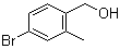 structure of CAS# 17100-58-2, 4-Bromo-2-methylbenzyl alcohol