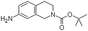 structure of CAS# 171049-41-5, 7-氨基-3,4-二氢异喹啉-2(1H)-甲酸叔丁酯