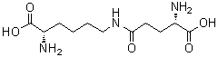 structure of CAS# 17105-15-6, epsilon-(gamma-L-谷氨酰)-L-赖氨酸