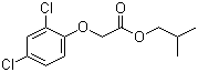 2,4-滴异丁酯分子结构 (CAS 1713-15-1)