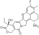 structure of CAS# 171335-80-1, 依喜替康