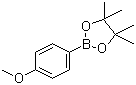 4-甲氧基苯硼酸频那醇酯分子结构 (CAS 171364-79-7)