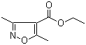3,5-二甲基异噁唑-4-甲酸乙酯分子结构 (CAS 17147-42-1)