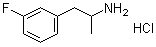 structure of CAS# 1716-59-2, 3-氟安非他命盐酸盐