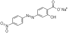 structure of CAS# 1718-34-9, 茜素黄 R 钠盐