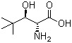 3-叔丁基-L-丝氨酸分子结构 (CAS 171866-72-1)