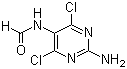 2-氨基-4,6-二氯-5-甲酰胺基嘧啶分子结构 (CAS 171887-03-9)