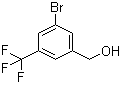 3-溴-5-三氟甲基苄醇分子结构 (CAS 172023-97-1)
