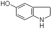 2,3-二氢-1H-吲哚-5-醇分子结构 (CAS 172078-33-0)