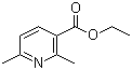 structure of CAS# 1721-13-7, 2,6-Dimethylnicotinic acid ethyl ester