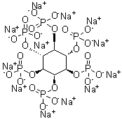 植酸十二钠分子结构 (CAS 17211-15-3)