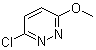 structure of CAS# 1722-10-7, 3-氯-6-甲氧基哒嗪