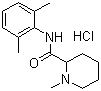 structure of CAS# 1722-62-9, 盐酸甲哌卡因