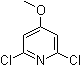 structure of CAS# 17228-75-0, 2,6-二氯-4-甲氧基吡啶