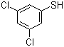 3,5-二氯苯硫酚分子结构 (CAS 17231-94-6)