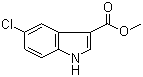 structure of CAS# 172595-67-4, 5-氯-1H-吲哚-3-甲酸甲酯