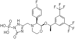 福沙吡坦分子结构 (CAS 172673-20-0)