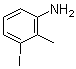 3-碘-2-甲基苯胺分子结构 (CAS 172681-47-9)