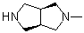 顺式-八氢-2-甲基吡咯并[3,4-c]吡咯分子结构 (CAS 172739-03-6)