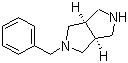 顺式-2-苄基八氢吡咯并[3,4-c]吡咯分子结构 (CAS 172739-04-7)