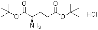 D-谷氨酸二叔丁基酯盐酸盐分子结构 (CAS 172793-31-6)