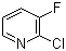 2-氯-3-氟吡啶分子结构 (CAS 17282-04-1)