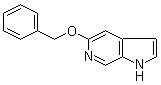 5-(苄氧基)-1H-吡咯并[2,3-c]吡啶分子结构 (CAS 17288-54-9)