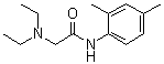 2-(二乙基氨基)-N-(2,4-二甲基苯基)乙酰胺分子结构 (CAS 17289-53-1)
