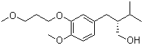 structure of CAS# 172900-70-8, (R)-2-[3-(3-甲氧基丙氧基)-4-甲氧基苄基]-3-甲基丁-1-醇