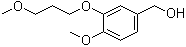 structure of CAS# 172900-74-2, 4-甲氧基-3-(3-甲氧基丙氧基)苄醇