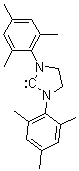 structure of CAS# 173035-11-5, 1,3-双(2,4,6-三甲基苯基)咪唑烷-2-亚基