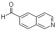 6-异喹啉甲醛分子结构 (CAS 173089-81-1)