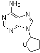 structure of CAS# 17318-31-9, 9-(四氢-2-呋喃基)腺嘌呤