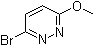 3-溴-6-甲氧基哒嗪分子结构 (CAS 17321-29-8)