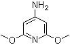 structure of CAS# 17325-39-2, 2,6-二甲氧基-4-吡啶胺
