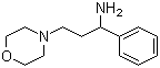 4-(3-氨基-3-苯丙基)吗啉分子结构 (CAS 173273-39-7)
