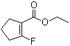 2-氟-1-环戊烯-1-羧酸乙酯分子结构 (CAS 173277-81-1)