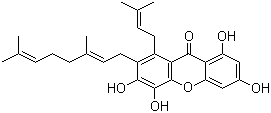 藤黄呫吨酮 E分子结构 (CAS 173294-74-1)
