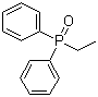 structure of CAS# 1733-57-9, 乙基二苯基氧化膦