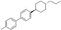 4-甲基-4'-(反式-4-丙基环己基)-1,1'-联苯分子结构 (CAS 173306-43-9)