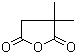structure of CAS# 17347-61-4, 2,2-二甲基琥珀酸酐