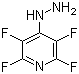 CAS # 1735-44-0, 2,3,5,6-Tetrafluoro-4-hydrazinopyridine