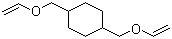 1,4-环己烷二甲醇二乙烯醚分子结构 (CAS 17351-75-6)